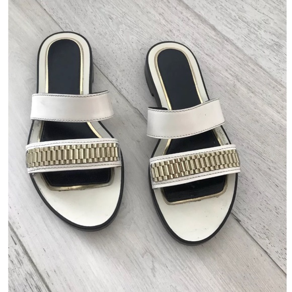 Lanvin sandal slide ons size 39 - Picture 1 of 8